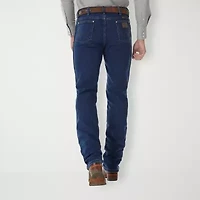 Wrangler Mens Cowboy Cut Stretch Fabric Slim Fit Jean