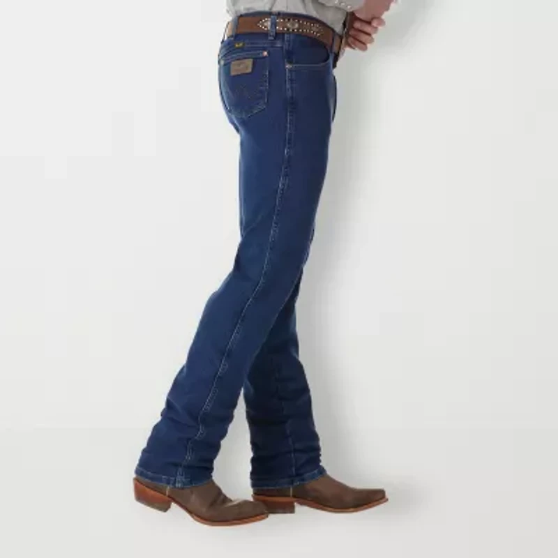Wrangler Mens Cowboy Cut Stretch Fabric Slim Fit Jean