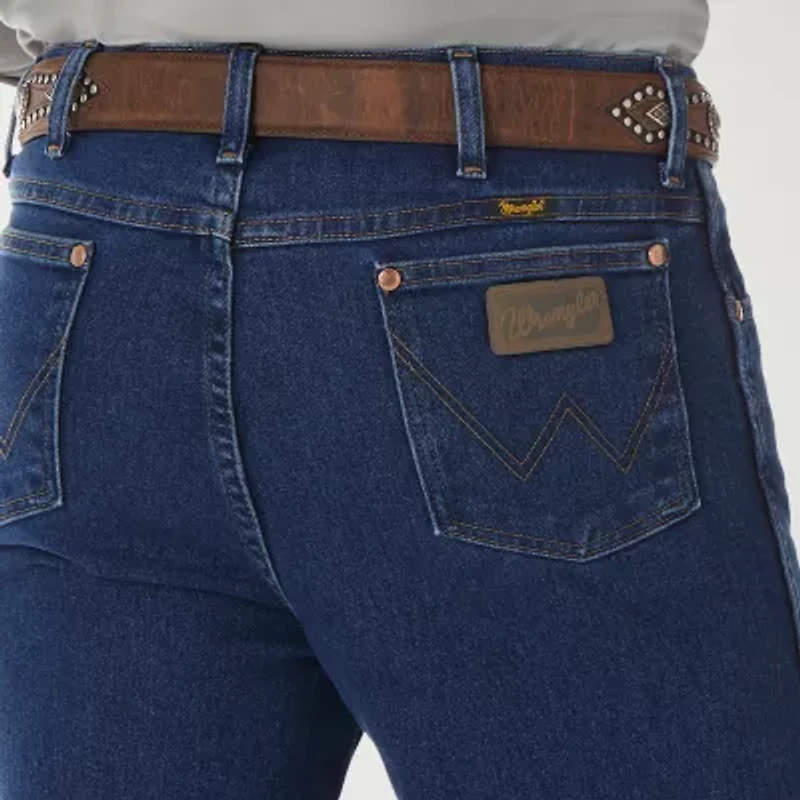 Wrangler Mens Cowboy Cut Stretch Fabric Slim Fit Jean