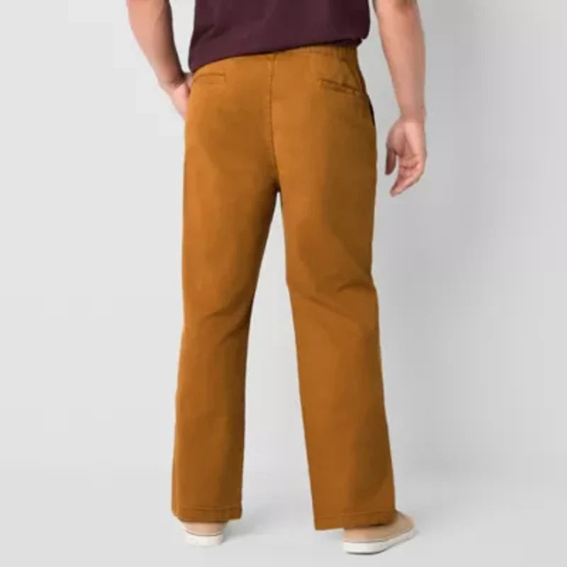 mutual weave Mens Relaxed Fit Big and Tall Pull-On Pant