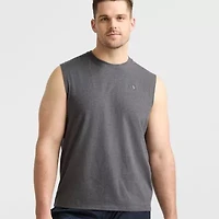 Champion Mens Crew Neck Sleeveless Big and Tall Muscle T-Shirt