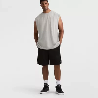 Champion Mens Crew Neck Sleeveless Big and Tall Muscle T-Shirt