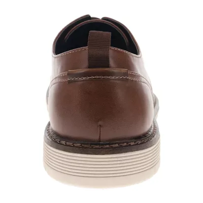 Dockers Easedale Mens Round Closed Toe Oxford Shoes