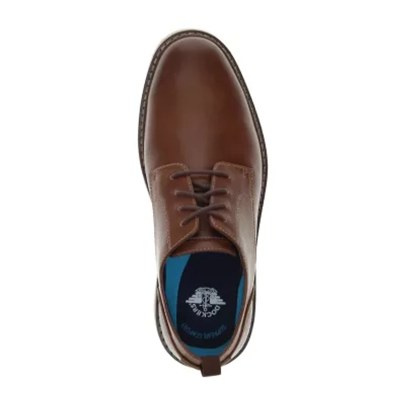 Dockers Easedale Mens Round Closed Toe Oxford Shoes