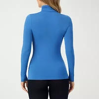 Cuddl Duds Womens Softwear Turtleneck Long Sleeve Thermal Shirt