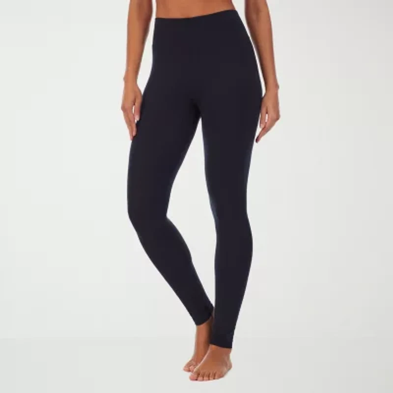 Cuddl Duds Softwear Hi-Waisted Tag Free Thermal Legging Tall