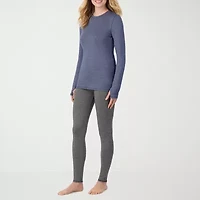 Cuddl Duds Womens Ultra Cozy Crew Neck Long Sleeve Thermal Shirt