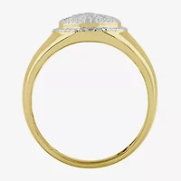 Mens CT. T.W. Natural Diamond 10K Gold Fashion Ring