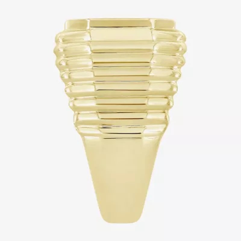Mens / CT. T.W. Natural White Diamond 10K Gold Fashion Ring