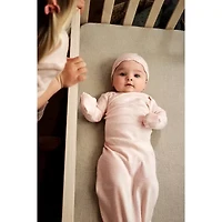 Carter's Baby Girls Rib Round Neck Long Sleeve 2-pc. Nightgown