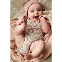 Carter's Baby Girls Round Neck Short Sleeve Rib 5-pc. Bodysuit