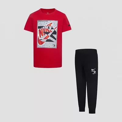 Nike 3BRAND by Russell Wilson Little Boys 2-pc. Pant Set