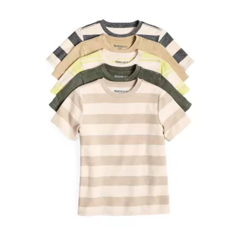 Thereabouts Little & Big Kid Boys Crew Neck Short Sleeve T-Shirt
