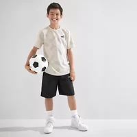 PUMA Big Kid Boys Crew Neck Short Sleeve Regular Fit Graphic T-Shirt