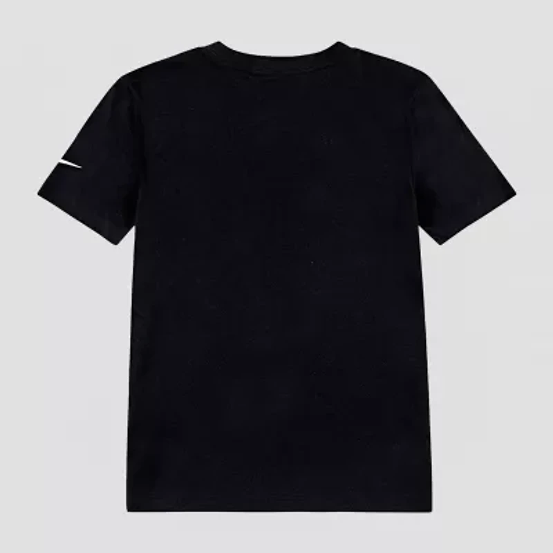 Nike 3BRAND by Russell Wilson Big Kid Boys Crew Neck Short Sleeve Regular Fit Graphic T-Shirt