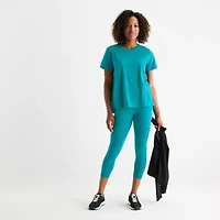 Xersion EverUltra Womens High Rise 21" Cropped Legging