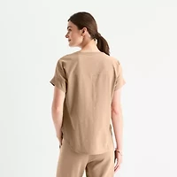 Stylus Womens Crew Neck Short Sleeve T-Shirt