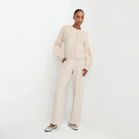 Stylus Womens Long Sleeve Zipper Cardigan