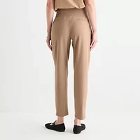 Stylus Womens Tapered High Rise Pull-On Pant