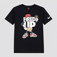 Nike 3BRAND by Russell Wilson Big Kid Boys Crew Neck Short Sleeve Active T-Shirt