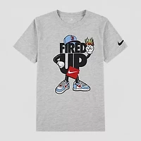 Nike 3BRAND by Russell Wilson Big Kid Boys Crew Neck Short Sleeve Active T-Shirt