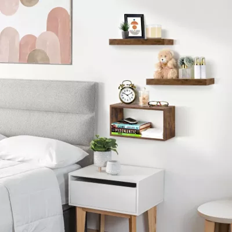 Sorbus Variety 3-Shelf Shelf with Baskets