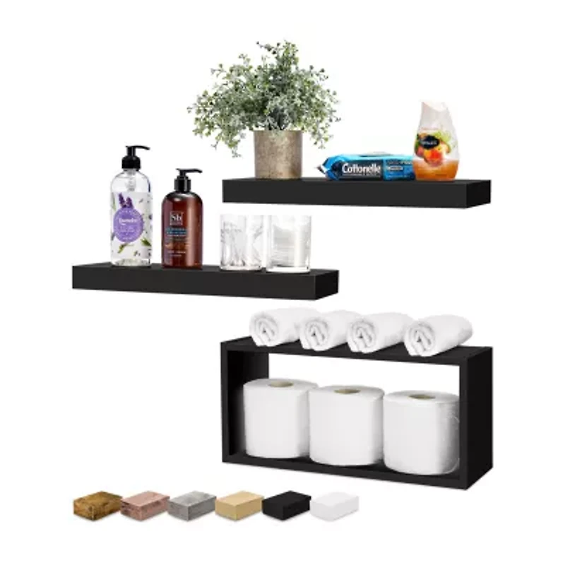 Sorbus Variety 3-Shelf with Baskets