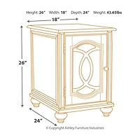Signature Design by Ashley Realyn Chairside End Table