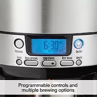 Hamilton Beach® 12-Cup BrewStation® Dispensing Coffee Maker with Removable Reservoir