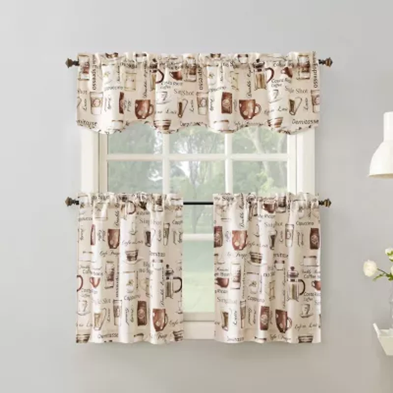 No 918 Berkley Kitchen Rod Pocket Scallop Valance