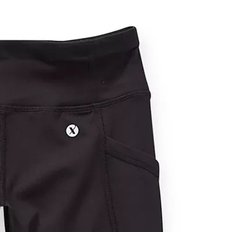 Xersion Active Little & Big Kid Girls Quick Dry Knit 24" Active Full Length Leggings