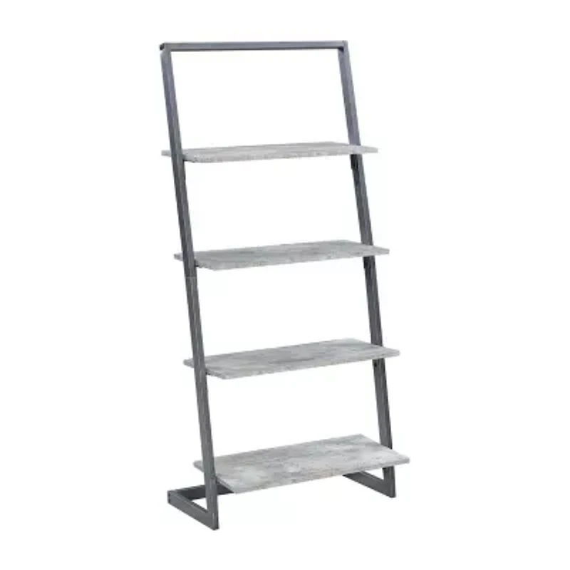 Graystone Office And Library Collection 4-Shelf Bookcase