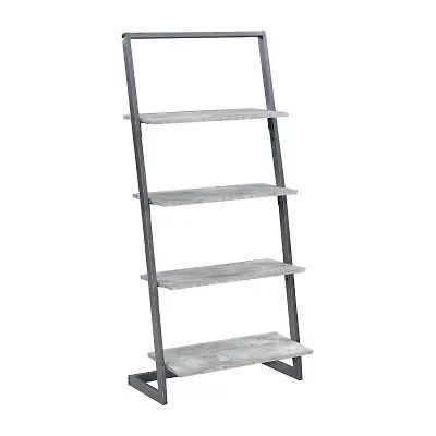 Graystone Office And Library Collection 4-Shelf Bookcase