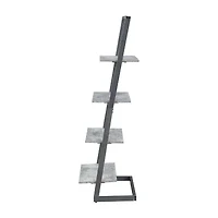 Graystone Office And Library Collection 4-Shelf Bookcase