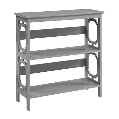 Omega Office + Library Collection 3-Shelf Bookcase