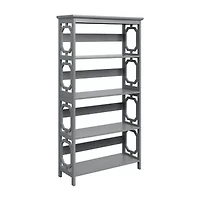 Omega Office + Library Collection 5-Shelf Bookcase