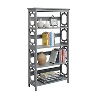 Omega Office + Library Collection 5-Shelf Bookcase
