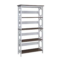 Omega Office + Library Collection 5-Shelf Bookcase