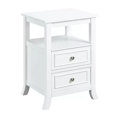 Melbourne 2-Drawer Storage End Table