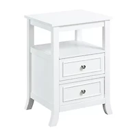 Melbourne 2-Drawer Storage End Table