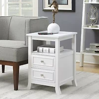 Melbourne 2-Drawer Storage End Table