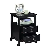 Melbourne 2-Drawer Storage End Table