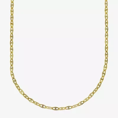 10K Gold Hollow Link Chain