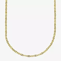 10K Gold Hollow Link Chain