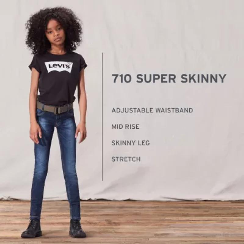 Levi's® Big Kid Girls 710™ Skinny Fit Denim Jean