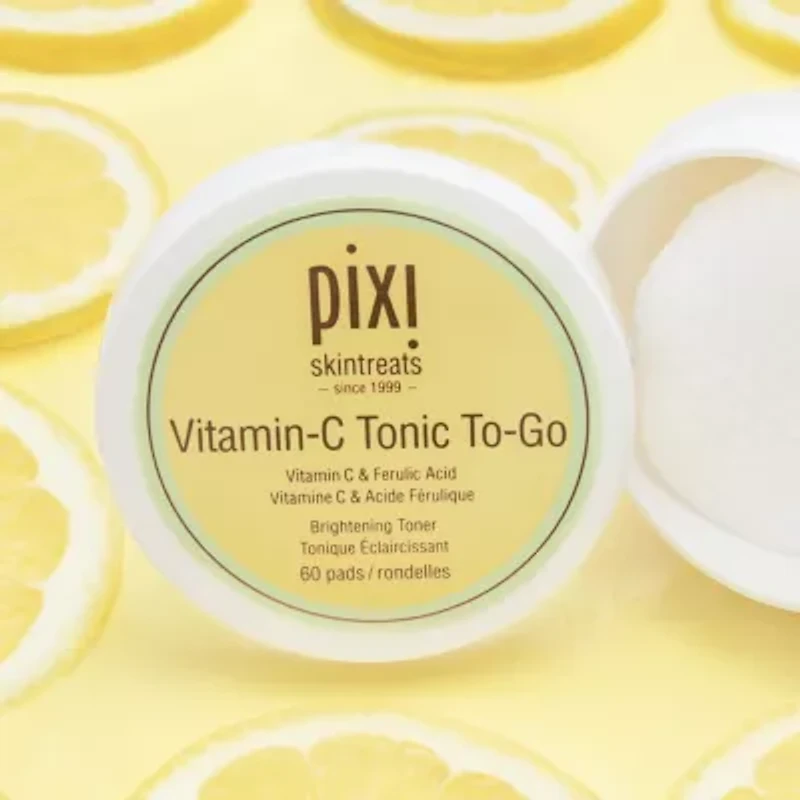 Pixi Beauty Vit C Travel Brightening Toner Pads-60ct