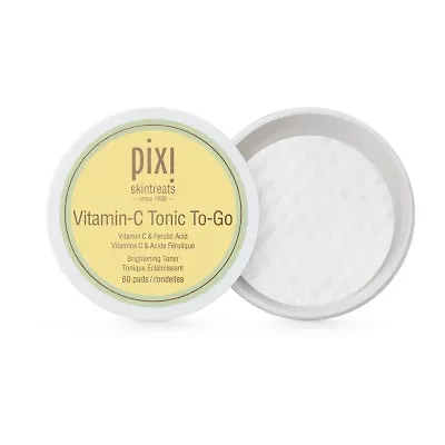 Pixi Beauty Vit C Travel Brightening Toner Pads-60ct