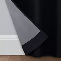 Eclipse Khloe Grommet Top Energy Saving 100% Blackout Single Curtain Panel