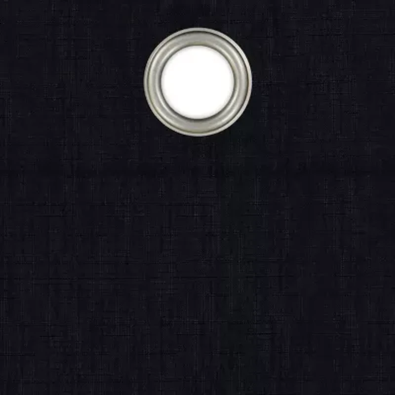 Eclipse Khloe Grommet Top Energy Saving 100% Blackout Single Curtain Panel