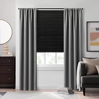 Eclipse 2pk Paper Cordless Blackout Pleated Shade